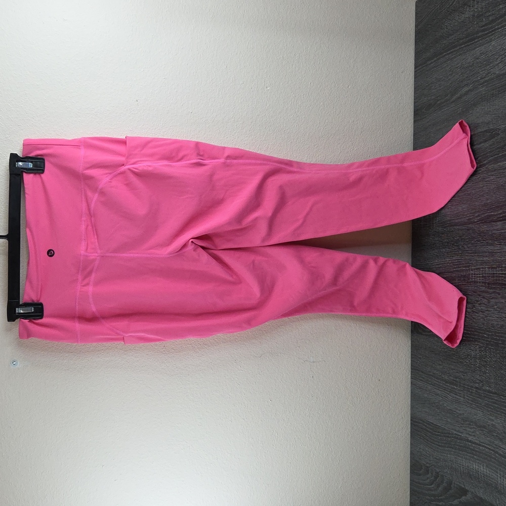 Baleaf Womans Leggings LARGE Hot Pink 80 nylon 20Spandex EUC - Picture 4 of 16